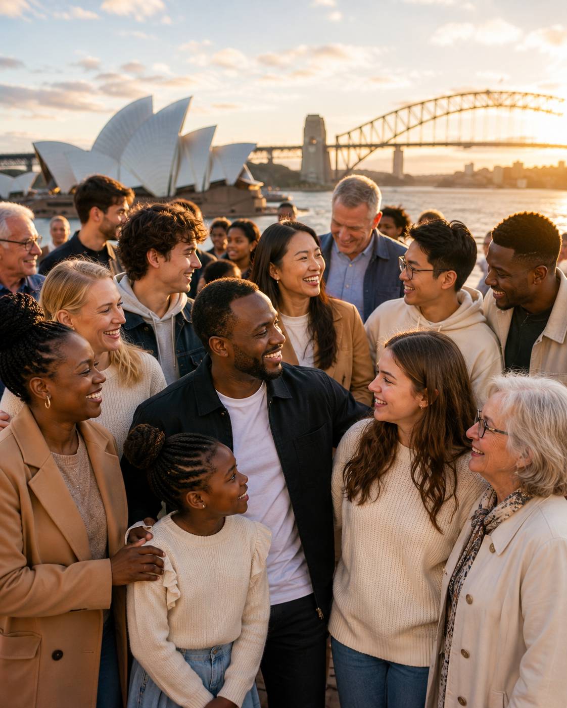 Members of the Keep The Faith global family worshipping together