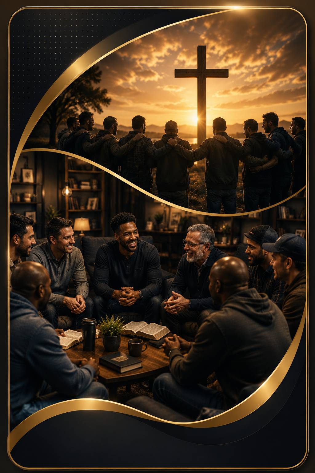 Men growing together through faith and brotherhood