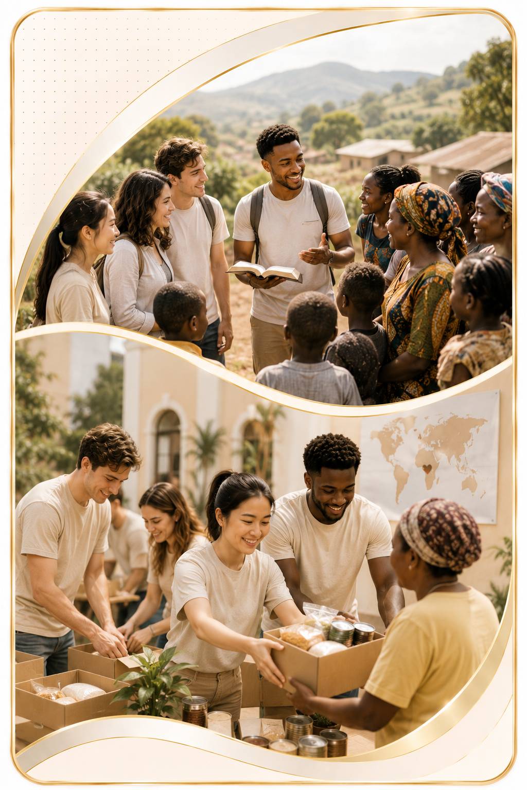 A Keep The Faith outreach serving a local community