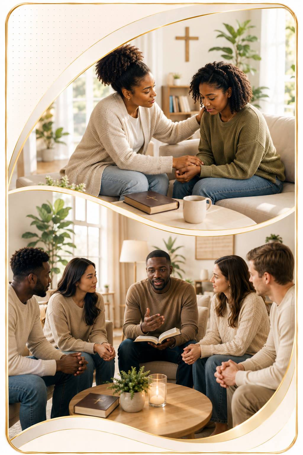 Pastoral support and prayer within the church family