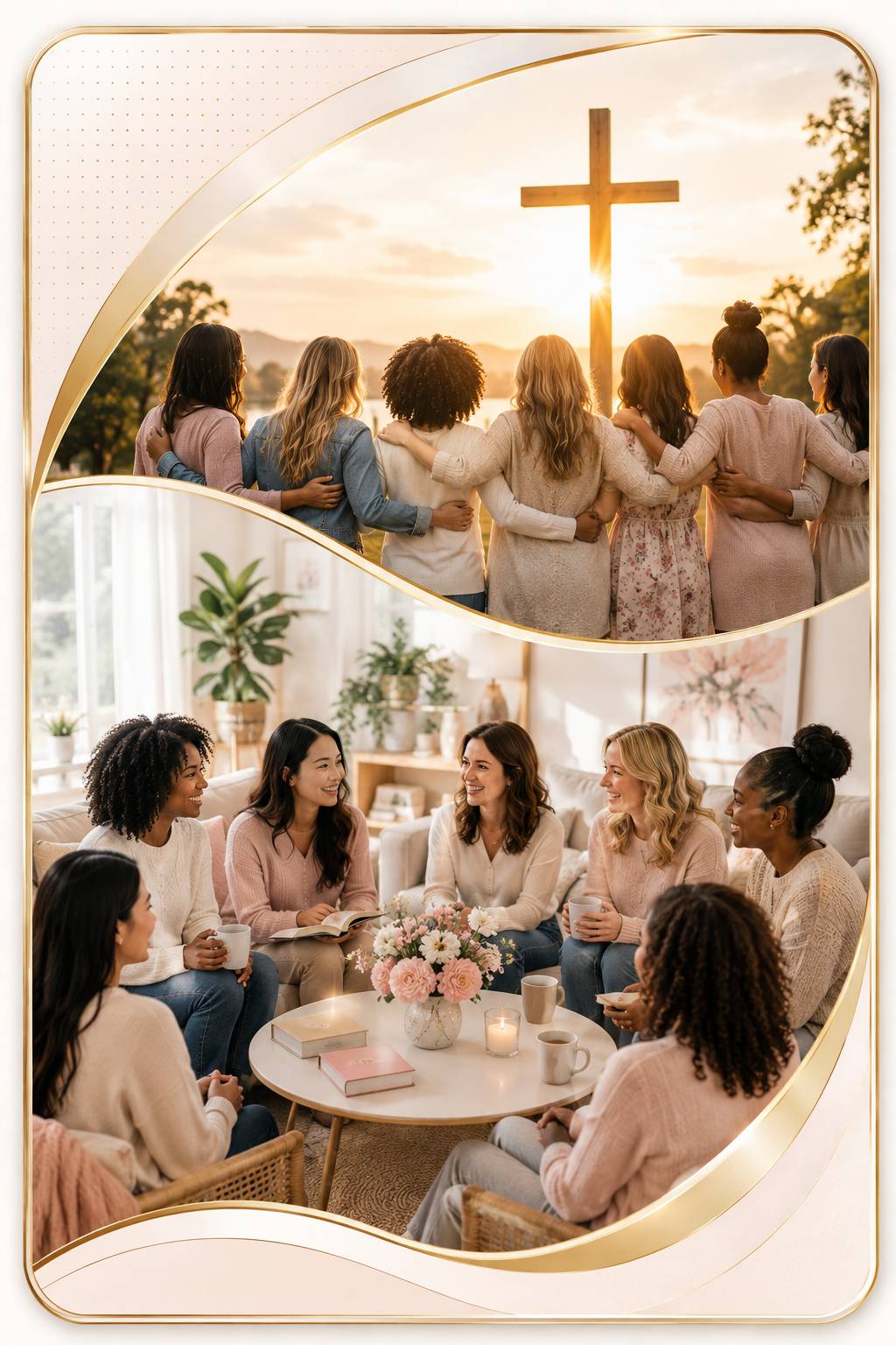 Women gathered in faith, fellowship, and purpose