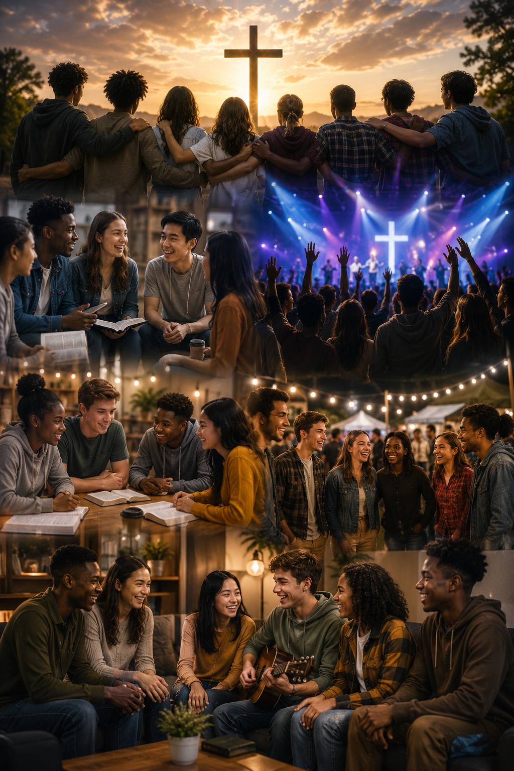 Young people connected through worship and discipleship